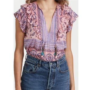 Bell Kiara silk / cotton top - xs